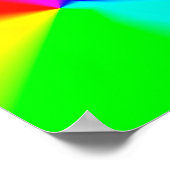 カラフル抽象芸術の編ミニマル集可能なテキストの追加 ポスター (角)