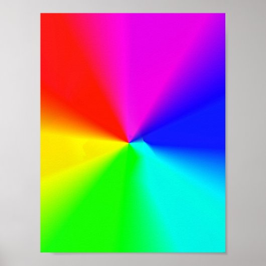 カラフル抽象芸術の編ミニマル集可能なテキストの追加 ポスター (正面)