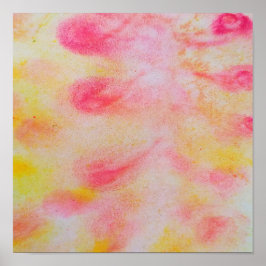 カラフル抽象芸術の編ミニマル集可能なテキストの追加 ポスター