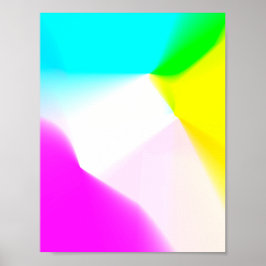 カラフル抽象芸術の編ミニマル集可能なテキストの追加 ポスター