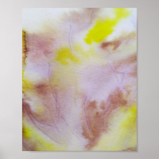 カラフル抽象芸術の編ミニマル集可能なテキストの追加 ポスター (正面)