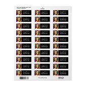 カラフル抽象芸術アかわいらしート ラベル (フルシート)