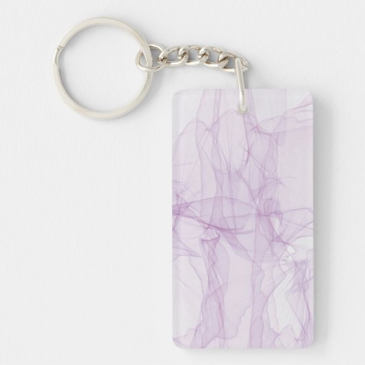 カラフル抽象芸術アクリル鎖 キーホルダー (正面)