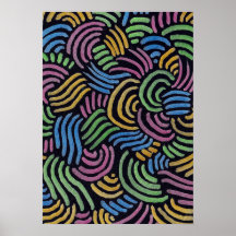 カラフル抽象芸術アーチ