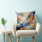 カラフル抽象芸術アートのホームデッキ クッション (椅子)