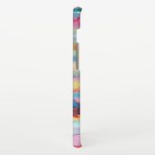 カラフル抽象芸術アートウォーターカラーブラシストロークSa Samsung Galaxyケース (左側)