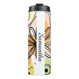 カラフル抽象芸術アートスケッチ タンブラー