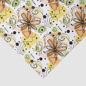 カラフル抽象芸術アートスケッチ 薄葉紙 (詳細)