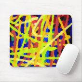 カラフル抽象芸術アートワーク マウスパッド (マウス)