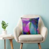 カラフル抽象芸術アート図形 クッション (椅子)