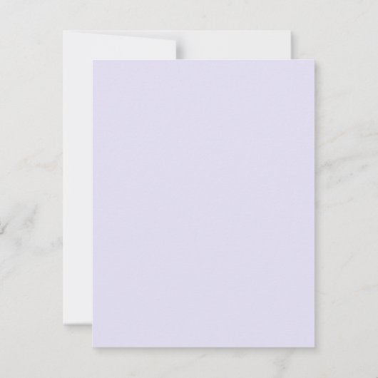 カラフル抽象芸術アーパーソナライズされたトフラットノートカード 招待状 (裏面)