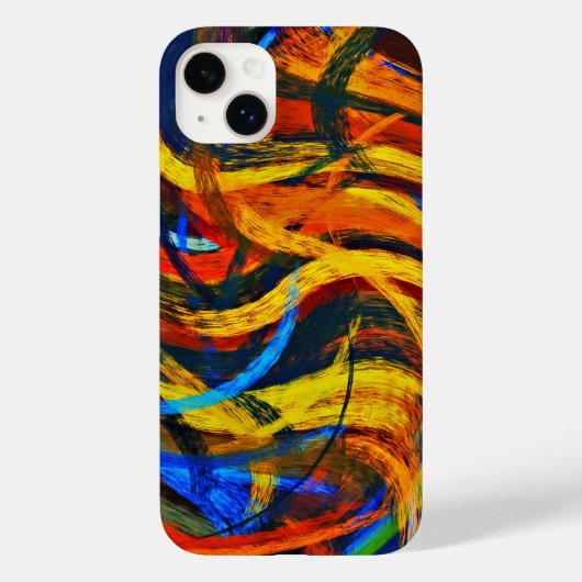 カラフル抽象芸術アー#2 Case-Mate iPhoneケース (裏面)