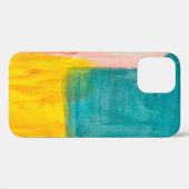 カラフル抽象芸術ア絵画ートの背景モダン Case-Mate iPhoneケース (裏面 (横))