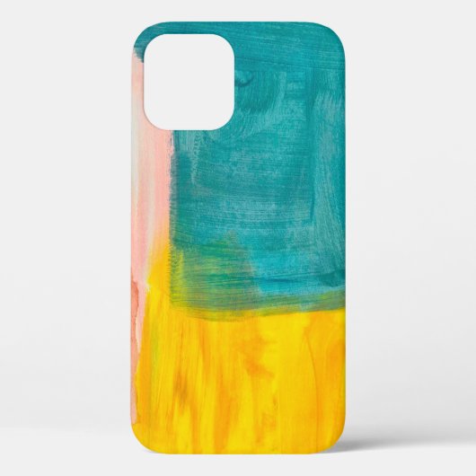 カラフル抽象芸術ア絵画ートの背景モダン Case-Mate iPhoneケース (裏面)