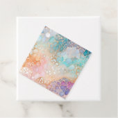 カラフル抽象芸術インクアートギフトラベル フェイバータグ (インサイチュ)