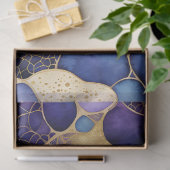 カラフル抽象芸術インクアートティッシュペーパー 薄葉紙 (ギフト)