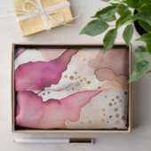 カラフル抽象芸術インクアートティッシュペーパー 薄葉紙 (ギフト)