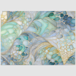 カラフル抽象芸術インクアートティッシュペーパー 薄葉紙