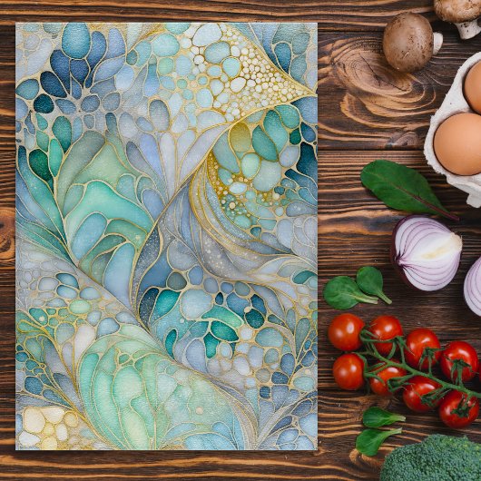 カラフル抽象芸術インク細断板 カッティングボード