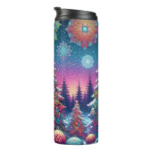 カラフル抽象芸術クリスマスツリー タンブラー (回転右)