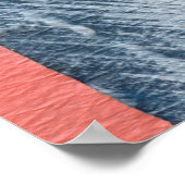 カラフル抽象芸術コラージュ ポスター (角)