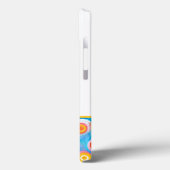 カラフル抽象芸術サークルアートイニシャルサマーおもしろい Case-Mate iPhoneケース (裏面 / 左)