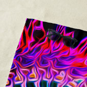 カラフル抽象芸術シェルデザイン-ビーチタオル ビーチタオル (インサイチュ)