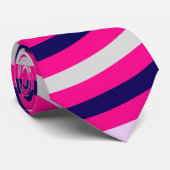 カラフル抽象芸術ストライプパターン ネクタイ (ロール)