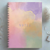 カラフル抽象芸術スパイラルノート ノートブック