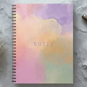 カラフル抽象芸術スパイラルノート ノートブック