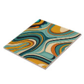 カラフル抽象芸術セラミックタイル タイル (側面)