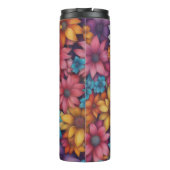 カラフル抽象芸術デイジー#46 - タンブラー (裏面)