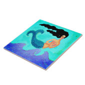 カラフル抽象芸術デジタ絵を描ル タイル (側面)