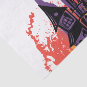 カラフル抽象芸術ハローウィンパーティ 薄葉紙 (詳細)