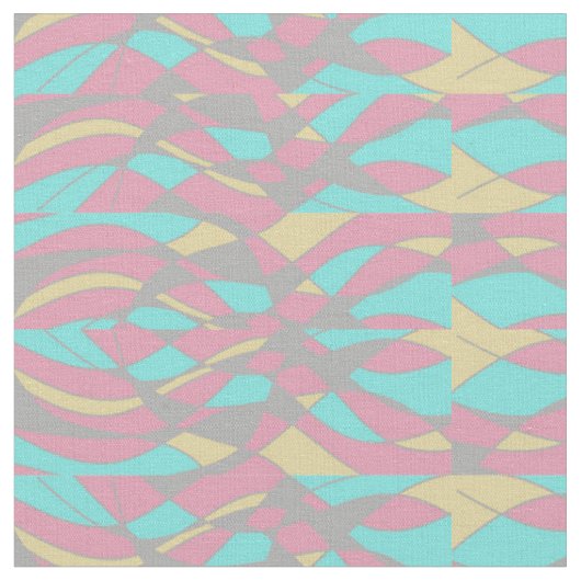 カラフル抽象芸術パターン布 ファブリック (クローズアップ)