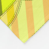 カラフル抽象芸術パッチワーク猫 フリースブランケット (角)