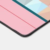 カラフル抽象芸術パーソナライズされたデスクマット デスクマット (コーナー)