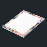 カラフル抽象芸術パーソナライズされた ノートパッド<br><div class="desc">このパーソナライズされたメモ帳デザインは美しい手の水の色の抽象芸術アートを備え色彩の鮮やかてカスタマイズ、あなたの名前と文字を使用し、大事な行事やビジネスのためにそれを使用する。私のショップByEunMeeで、より多くのマッチ商品が利用可能。</div>