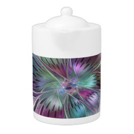 カラフル抽象芸術フラワーモダンフローラフラクタル