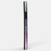 カラフル抽象芸術フラワーモダンフローラフラクタル Case-Mate iPhoneケース (裏面/右)