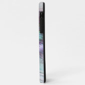 カラフル抽象芸術フラワーモダンフローラフラクタル Case-Mate iPhoneケース (裏面/左)