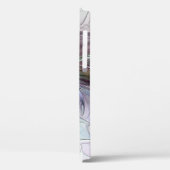 カラフル抽象芸術フラワーモダンフローラフラクタル Case-Mate iPhoneケース (裏面 / 左)