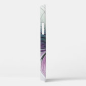 カラフル抽象芸術フラワーモダンフローラフラクタル Case-Mate iPhoneケース (裏面 / 右)