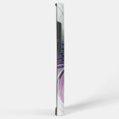 カラフル抽象芸術フラワーモダンフローラフラクタル SAMSUNG GALAXYケース (右側面)