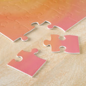 カラフル抽象芸術ブラシストロークのグラデーシグラデーションョン ジグソーパズル (側面)