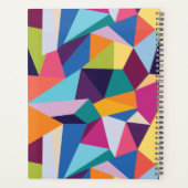 カラフル抽象芸術プランナー プランナー手帳 (裏面)