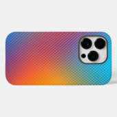 カラフル抽象芸術ホログラフィック背景第3号 Case-Mate iPhoneケース (裏面 (横))