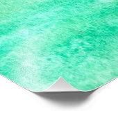 カラフル抽象芸術ランドスケープ水彩プリント フォトプリント            (角)