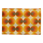 カラフル抽象芸術レトロ幾何学模様 枕カバー (裏面)