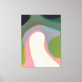 カラフル抽象芸術ワープ208 キャンバスプリント